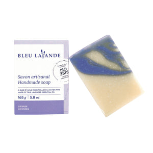 BLEU LAVANDE - Savon artisanal naturel Lavande - Soins corps | Samara & Co