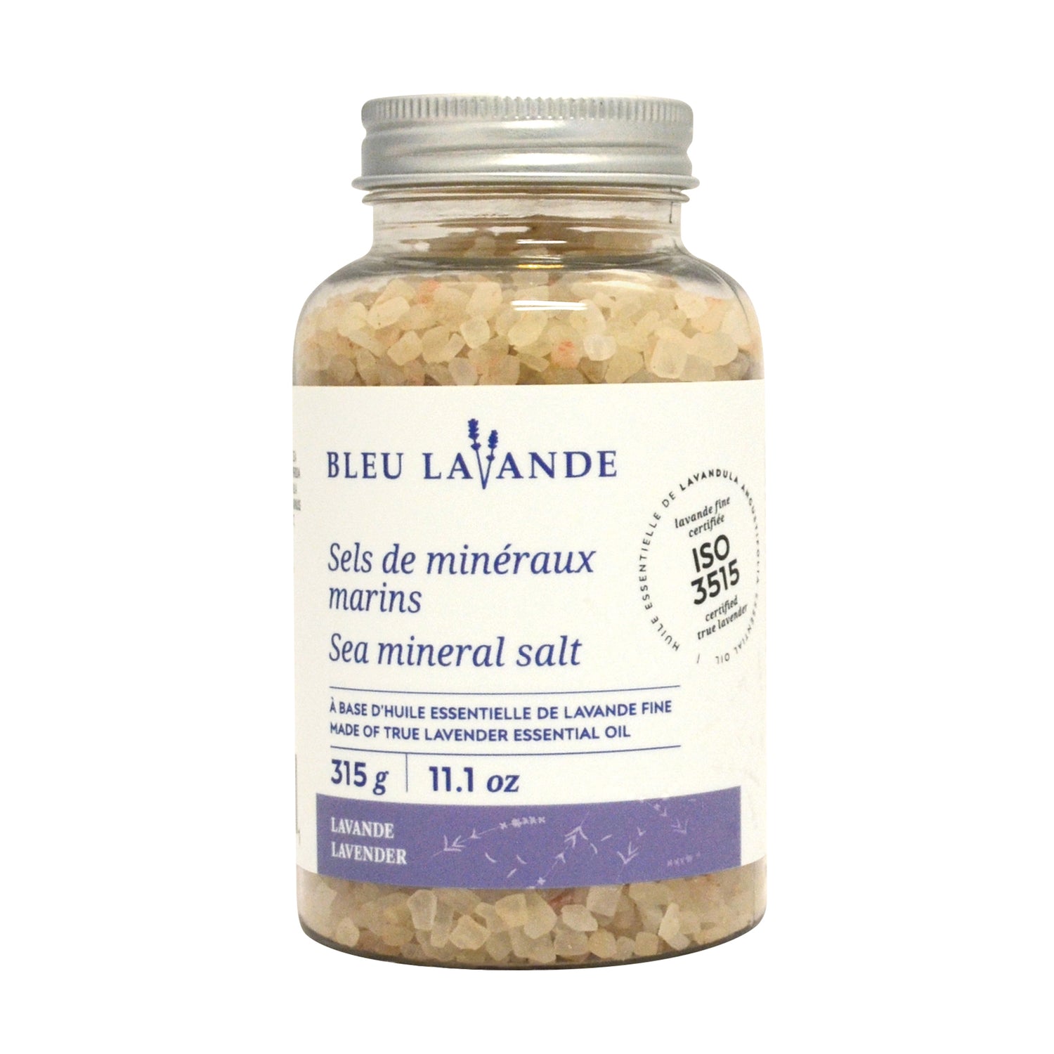 BLEU LAVANDE - Sel de minéraux marins 100% naturels - Relaxant - Soins corps | Samara & Co