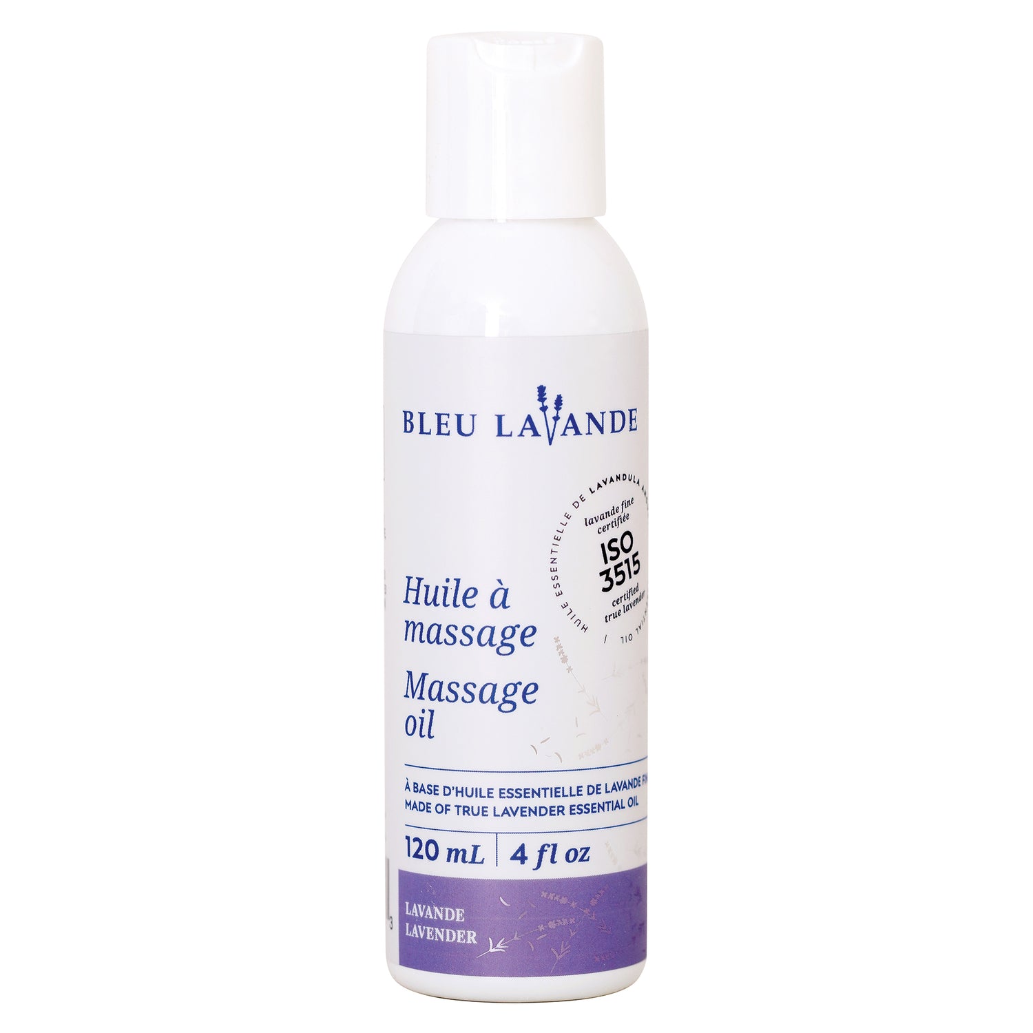 BLEU LAVANDE - Huile à massage 100% naturelle - Huile | Samara & Co