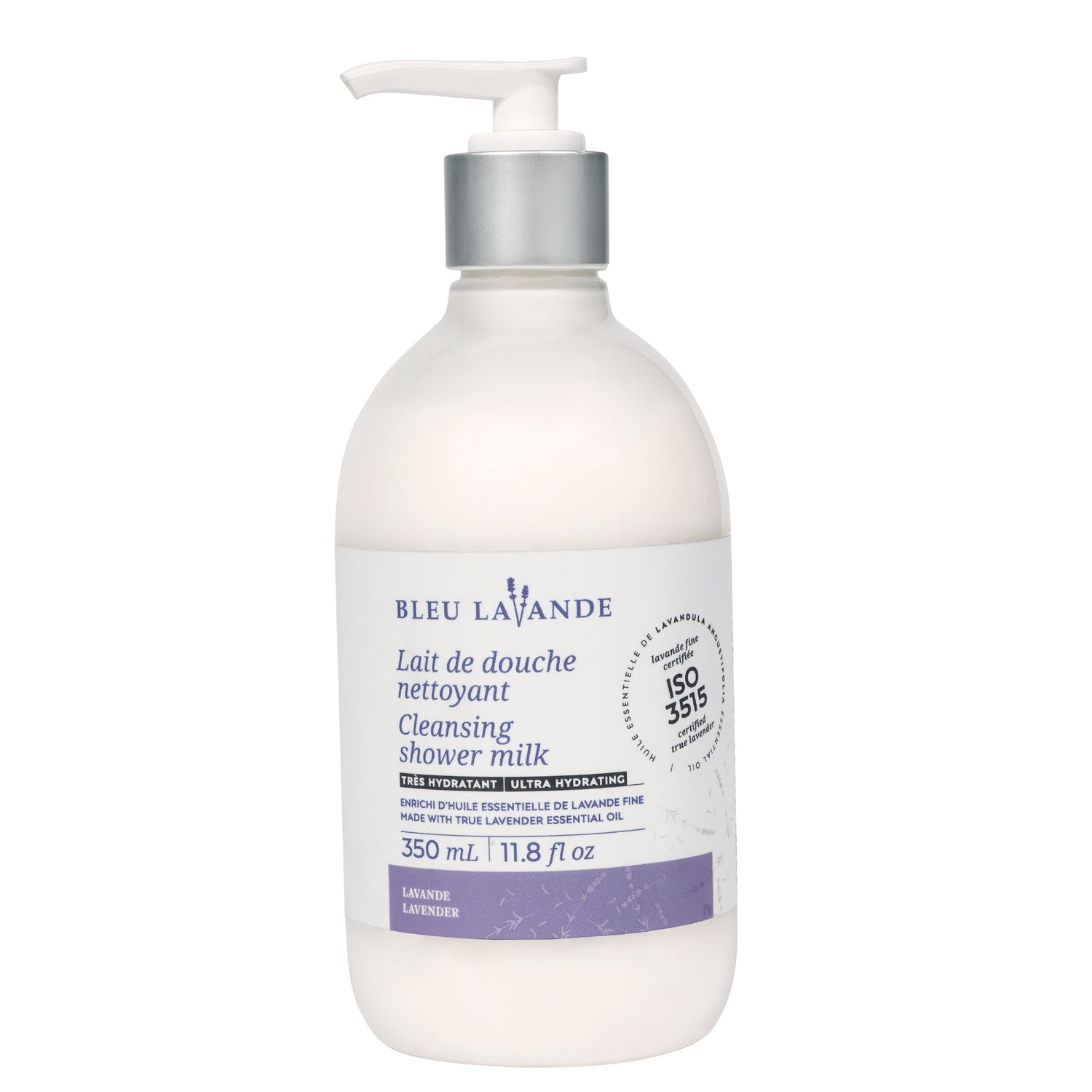 BLEU LAVANDE - Lait de douche nettoyant - apaisant et naturel - Soins corps | Samara & Co