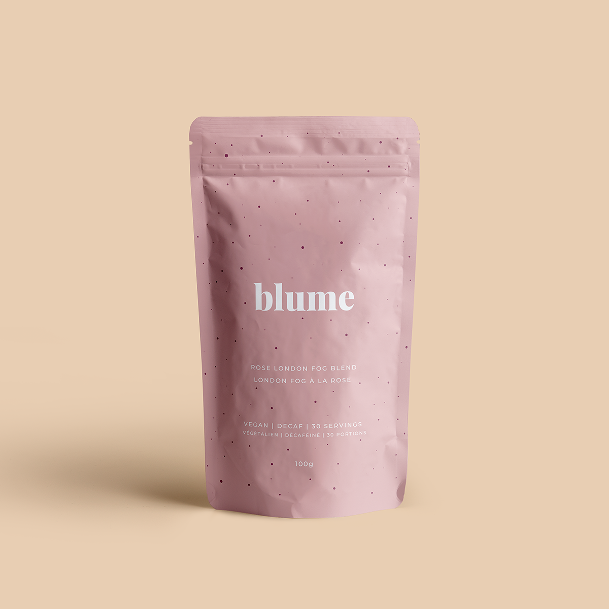 BLUME - Mélange London Fog à la rose - Breuvages naturels | Samara & Co