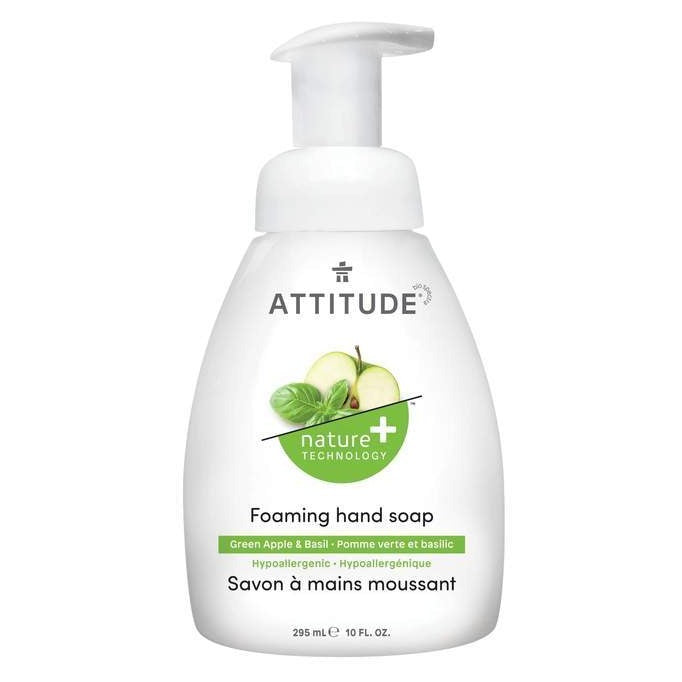 ATTITUDE - Foaming Hand Soap – Green Apple & Basil