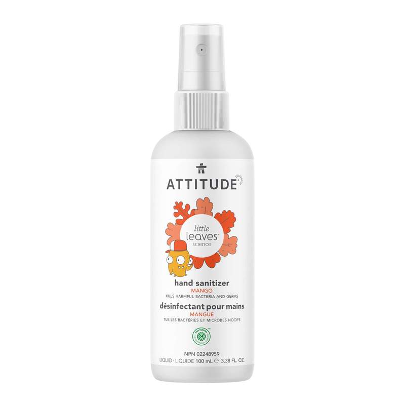 ATTITUDE - little leaves™ - Désinfectant pour mains - Mangue - Soins mains | Samara & Co
