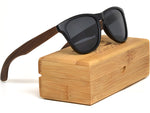 GOWOOD - Arizona - Lunettes de soleil classique en bois de noyer avec verres noir polarisés - Lunettes de soleil | Samara & Co