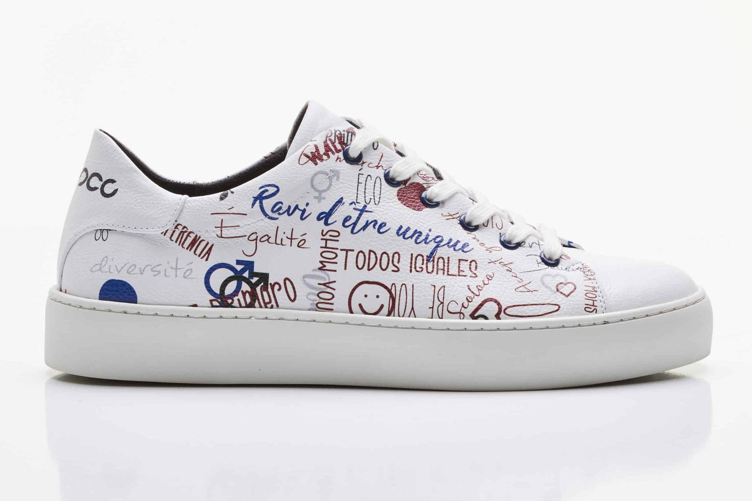 Scoloco - Sneakers BeLOCO - Cuir de pomme - Végane • Femme - Souliers | Samara & Co
