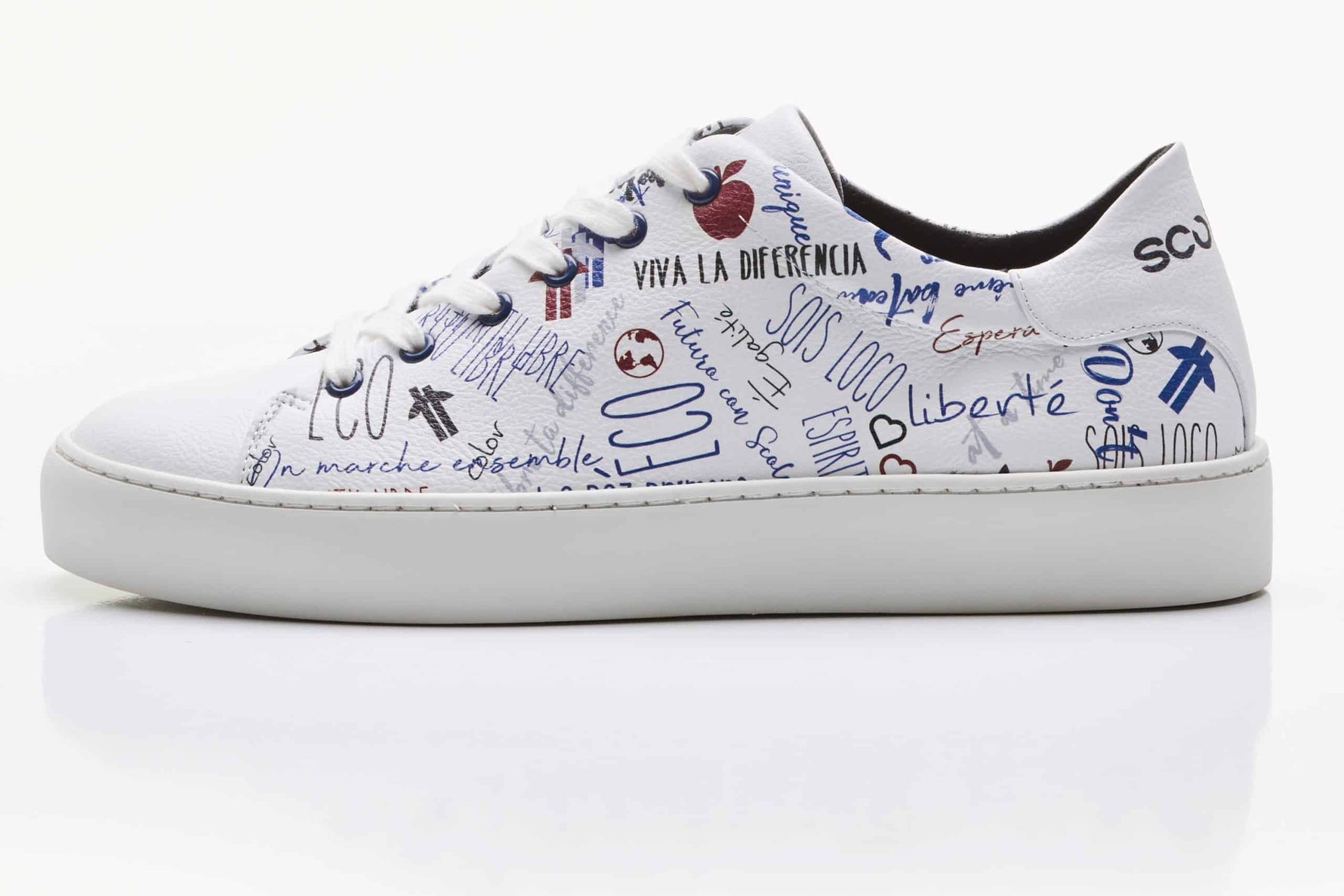 Scoloco - Sneakers BeLOCO - Cuir de pomme - Végane • Homme - Souliers | Samara & Co