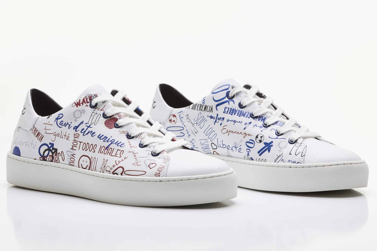 Scoloco - Sneakers BeLOCO - Cuir de pomme - Végane • Homme - Souliers | Samara & Co
