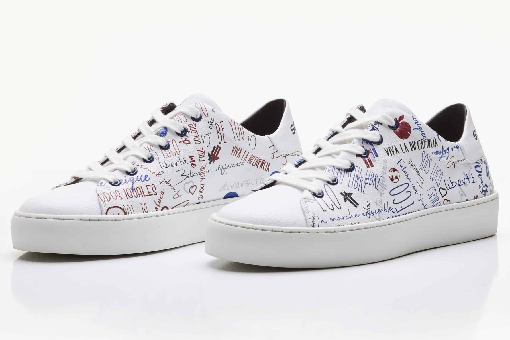 Scoloco - Sneakers BeLOCO - Cuir de pomme - Végane • Femme - Souliers | Samara & Co