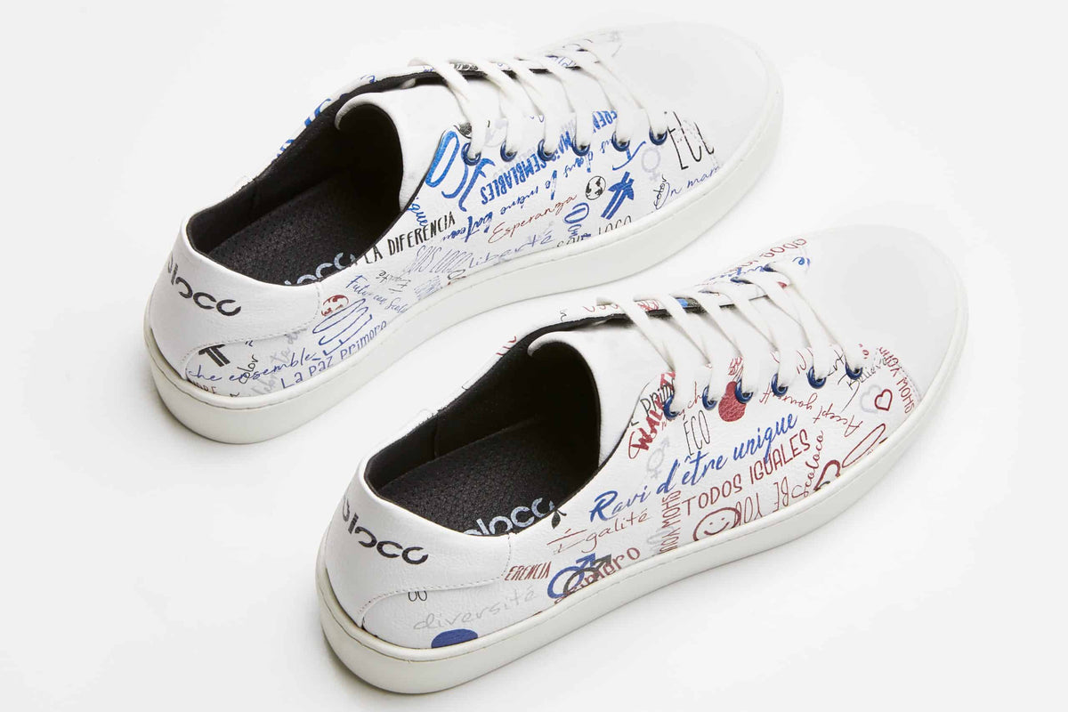 Scoloco - Sneakers BeLOCO - Cuir de pomme - Végane • Femme - Souliers | Samara & Co