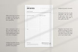 ORENDA & CO - Day Planner Notepad - Created and printed in Montreal