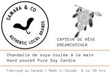 SAMARA & CO - All-Natural Soy Candle - Dreamcatcher