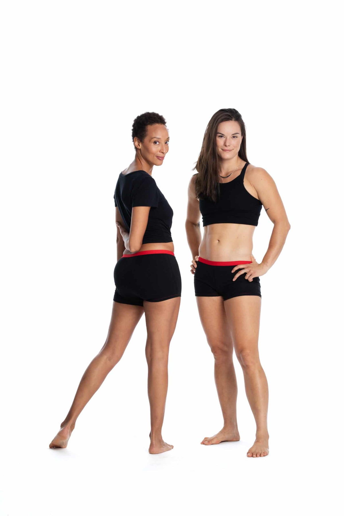 MME L'OVARY - Culottes menstruelles de jour - La Boxy & 3 serviettes - Fibre naturelle - Culotte menstruelle | Samara & Co