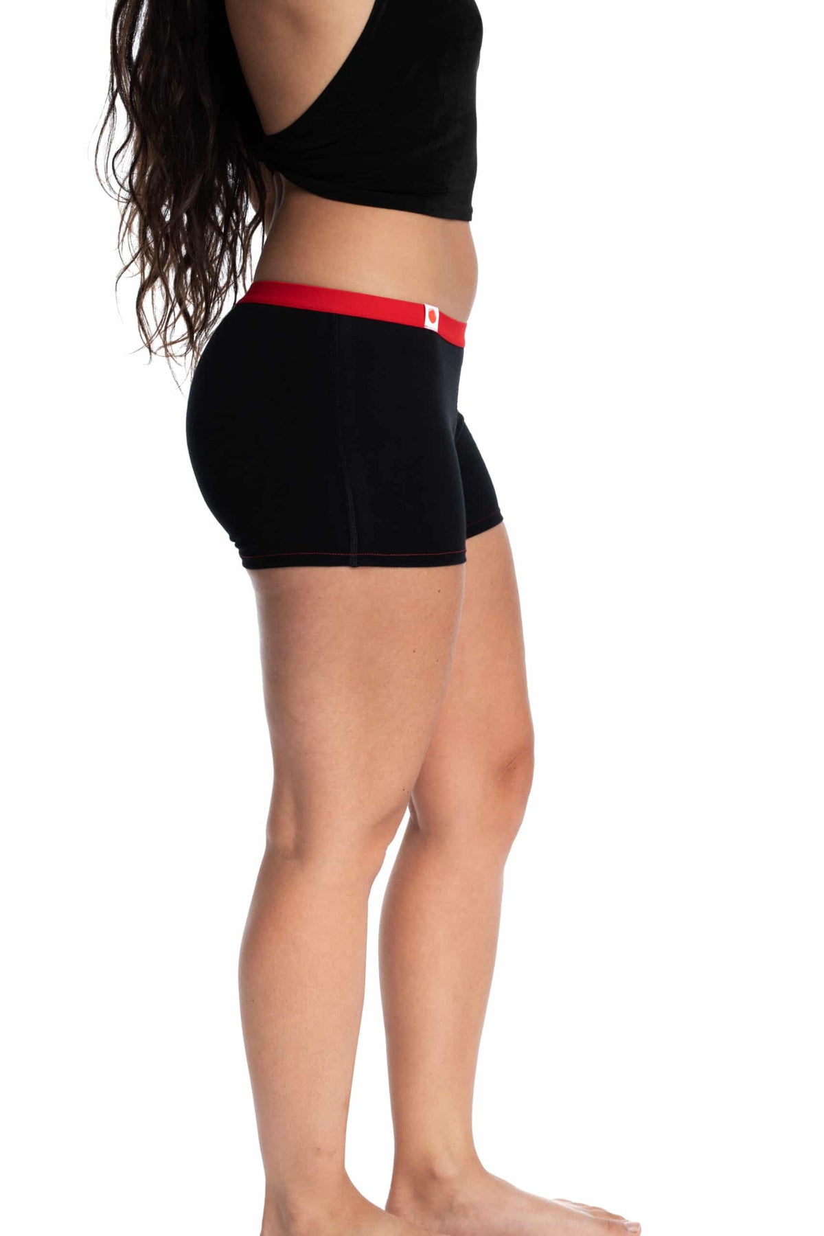 MME L'OVARY - Culottes menstruelles de jour - La Boxy & 3 serviettes - Fibre naturelle - Culotte menstruelle | Samara & Co