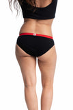 MME L'OVARY - Culottes menstruelles de jour - La Bikini & 3 serviettes - Fibre naturelle - Culotte menstruelle | Samara & Co