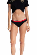 MME L'OVARY - Culottes menstruelles de jour - La Bikini & 3 serviettes - Fibre naturelle - Culotte menstruelle | Samara & Co