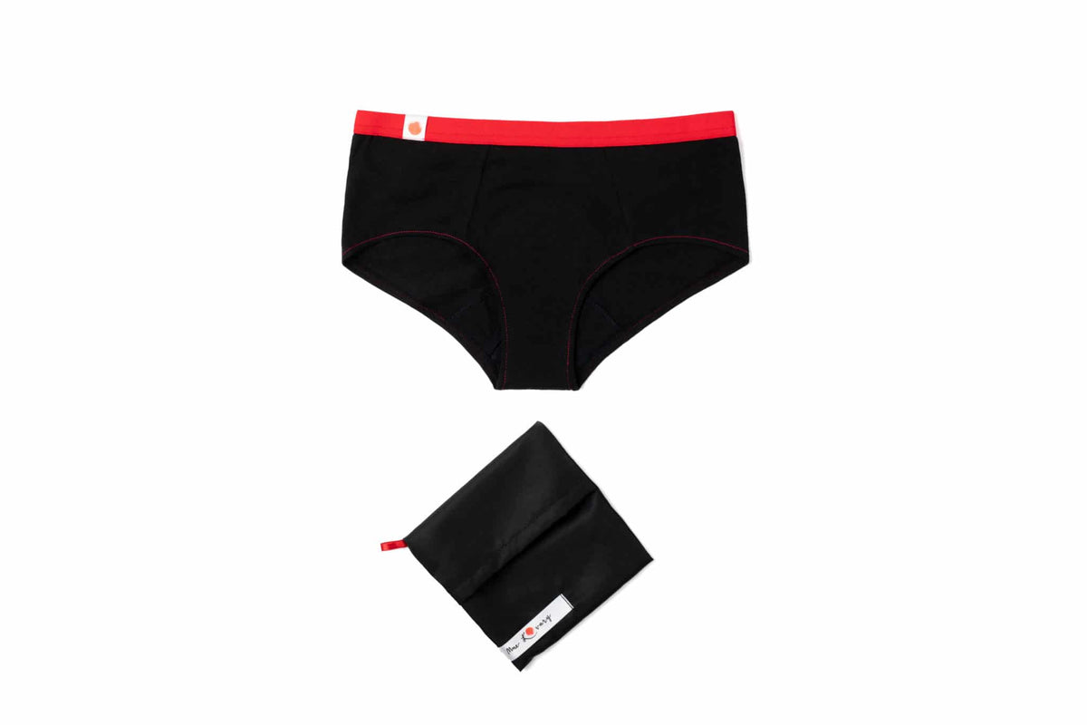 MME L'OVARY - Culottes menstruelles de nuit - La Nighty - Fibre naturelle - Culotte menstruelle | Samara & Co