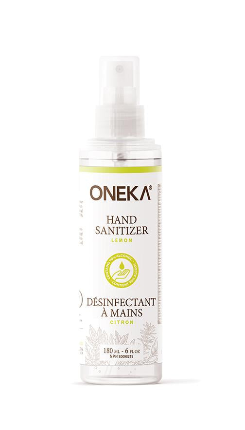 ONEKA - Désinfectant à mains avec citron et aloes - Soins mains | Samara & Co
