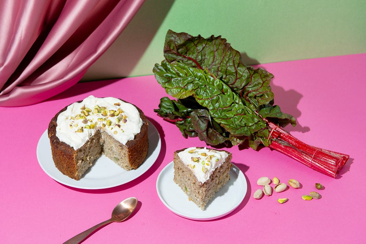 BELA PEKO - Pistache & Rhubarbe - Préparation dessert à la pistache à base de purée de rhubarbe - Desserts | Samara & Co