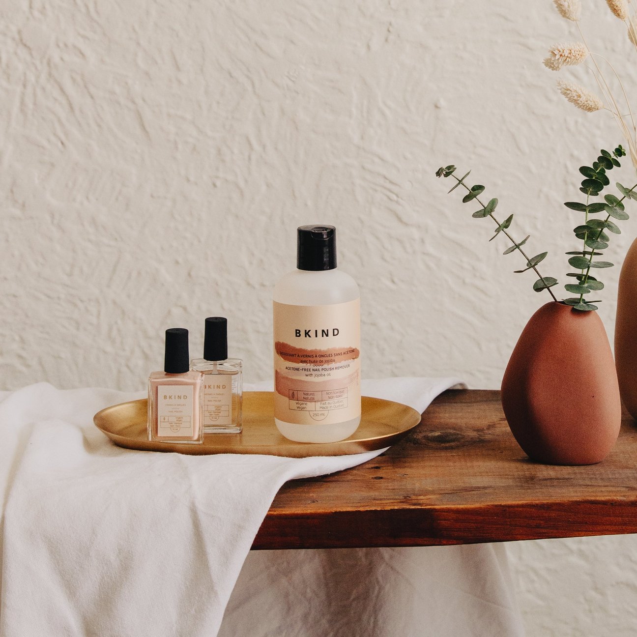 BKIND - Dissolvant à vernis à ongles non toxique - Végétalien - Soins mains | Samara & Co