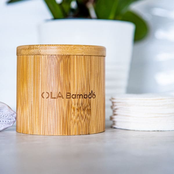 OLA BAMBOO - Coffret - Tampons démaquillants réutilisables - Accessoires soins | Samara & Co