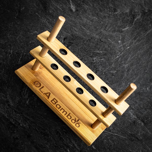 OLA BAMBOO - Porte-brosses à dents en bambou - Accessoires soins | Samara & Co