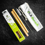 OLA BAMBOO - Pailles pour Smoothies en bambou - Accessoires Maison | Samara & Co