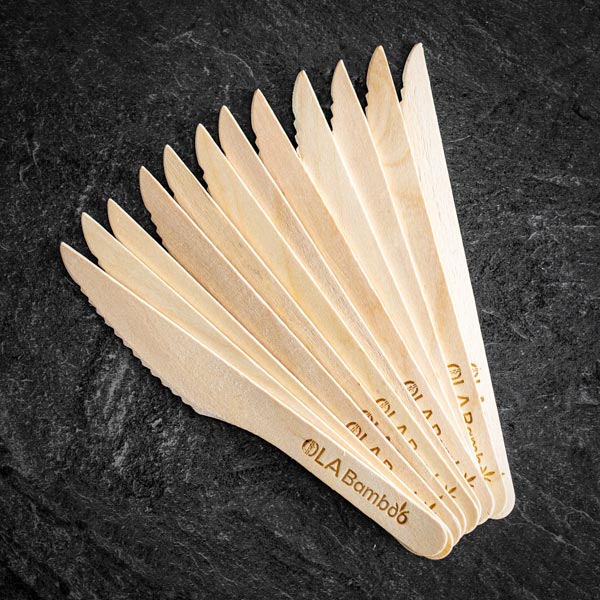 OLA BAMBOO -  Ustensiles en bois compostables - Accessoires Maison | Samara & Co