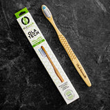 OLA BAMBOO - Brosse à dents "OLA Tech" pour adultes - Manche 100% biodégradable