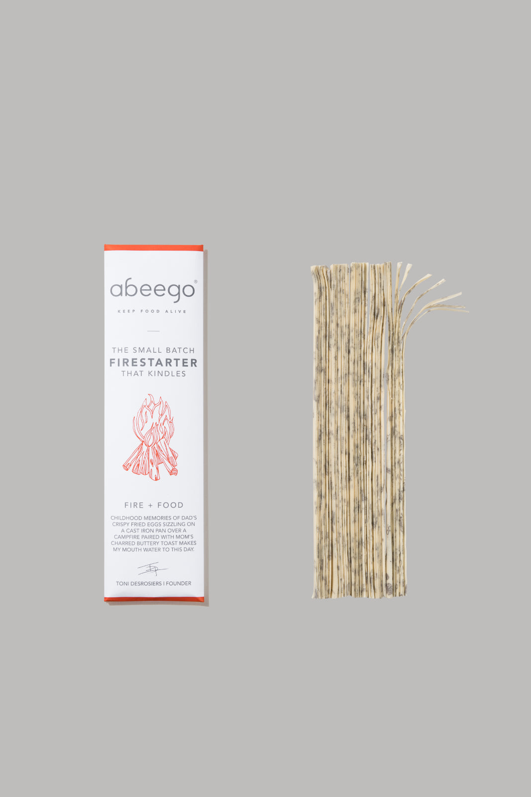 ABEEGO - Allume-feu - Résistant à l'Eau, Zéro Déchet - Accessoires Maison | Samara & Co