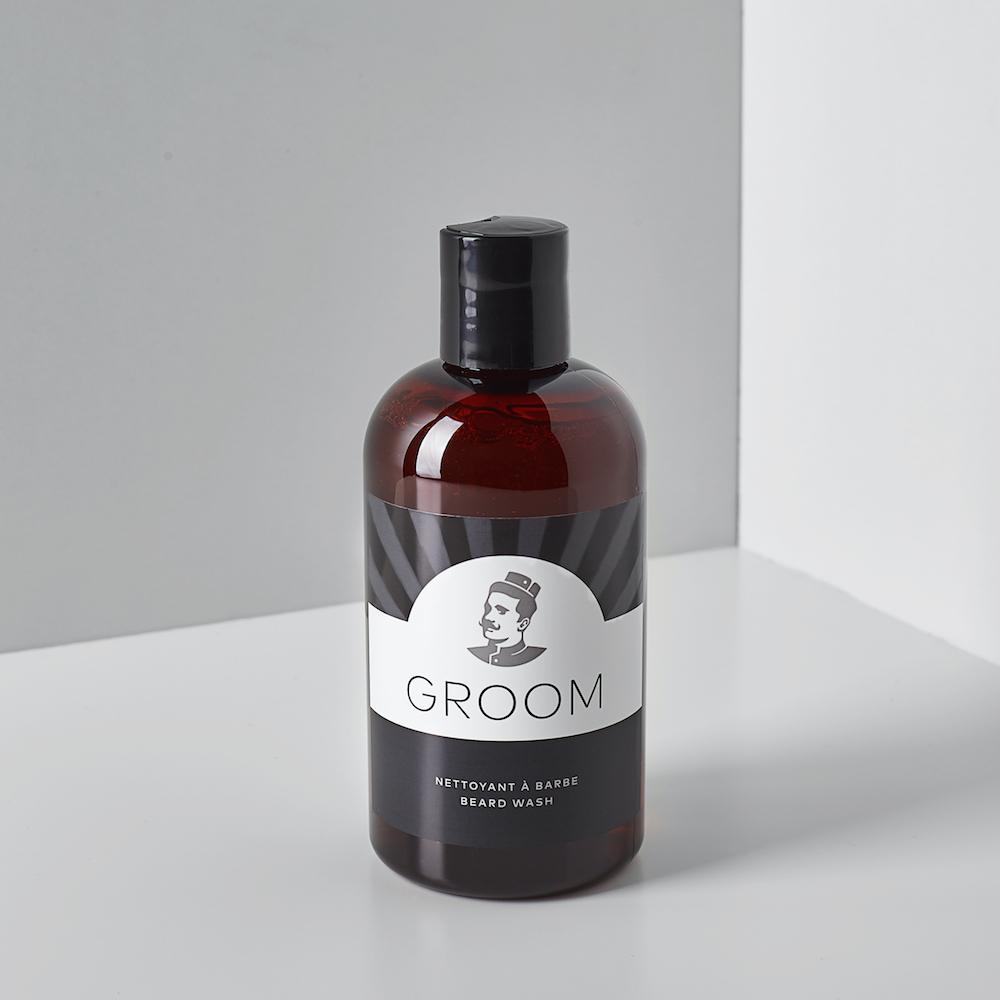 INDUSTRIES GROOM - Nettoyant à barbe naturel - Soins barbe | Samara & Co