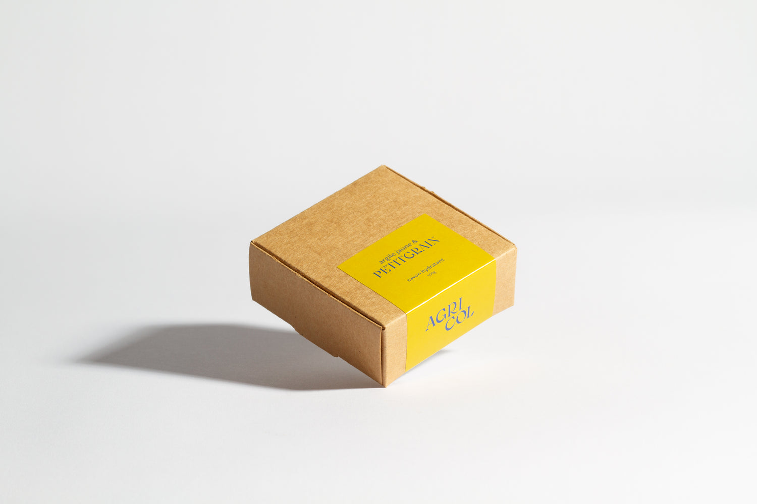 AGRICOL - Savon Hydratant - Petitgrain Bigarade - Argile Jaune - Huile d'Argan - Biodégradable et végane