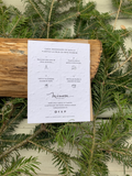 Carte de Noël ensemencée de basilic - Carte | Samara & Co