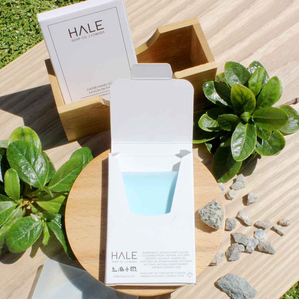HALE LIVING - Paper Hand Soap - Plastic Free • Sea Breeze