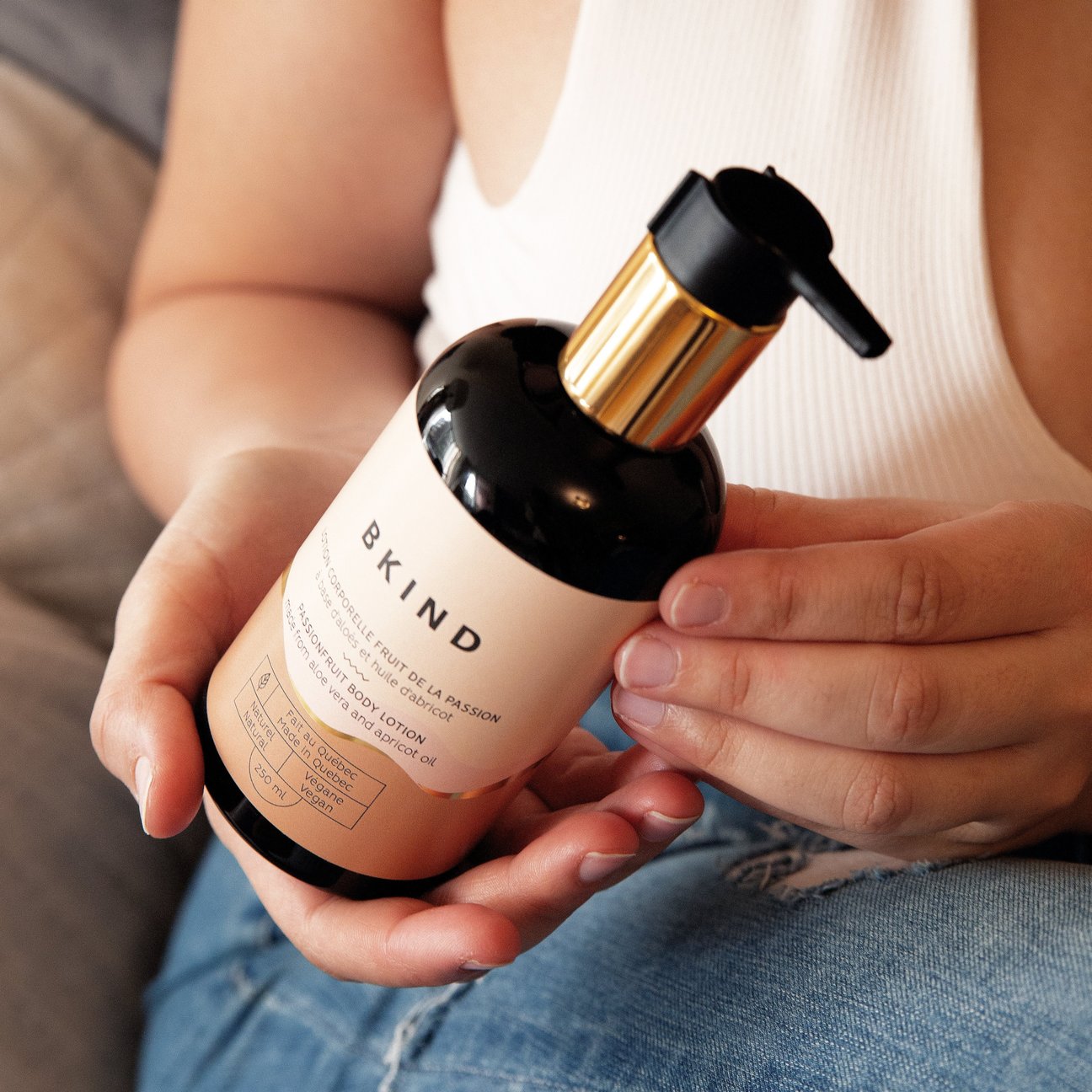 BKIND - Lotion corporelle à base d’aloès - Fruit de la passion - Biodégradable et Végétalien - Soins corps | Samara & Co