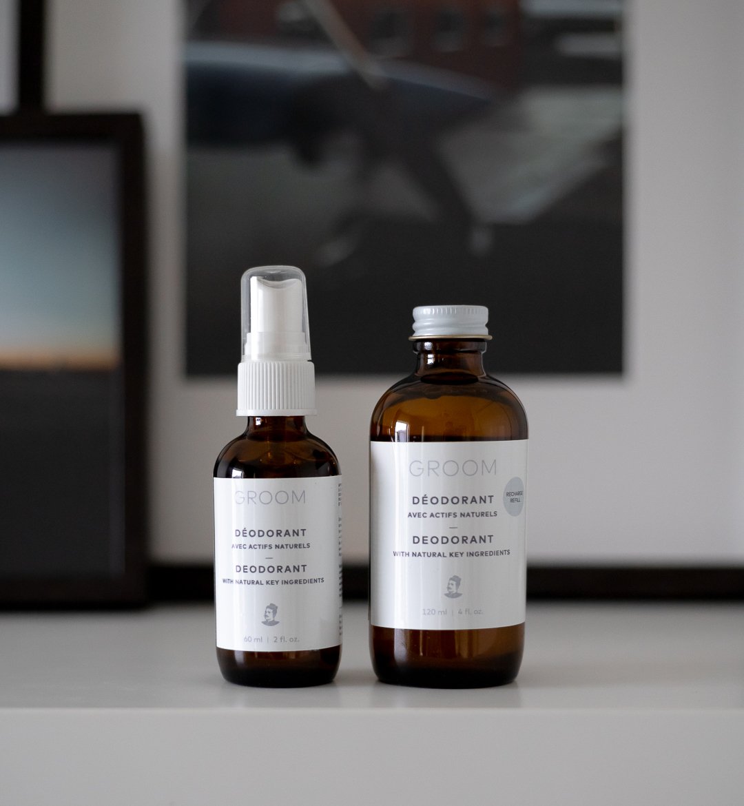 INDUSTRIES GROOM - Déodorant naturel Vaporisateur - Déodorant | Samara & Co
