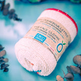 ÖKO CRÉATIONS - Petites Débarbouillettes de coton-éponge biologique - Accessoires soins | Samara & Co