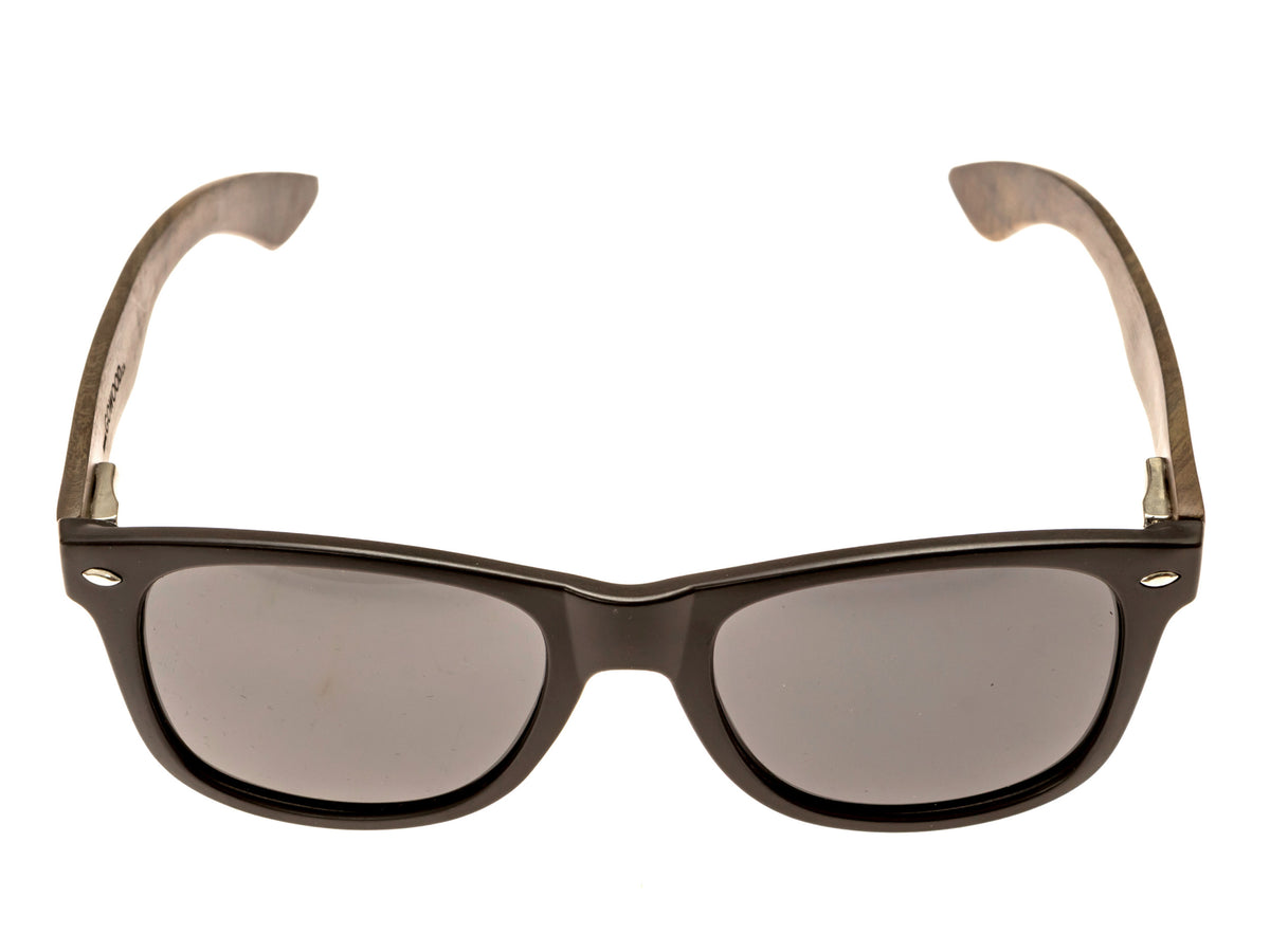 GOWOOD - Los Angeles - Lunettes de soleil en bois d’ébène avec verres noir polarisés - Lunettes de soleil | Samara & Co