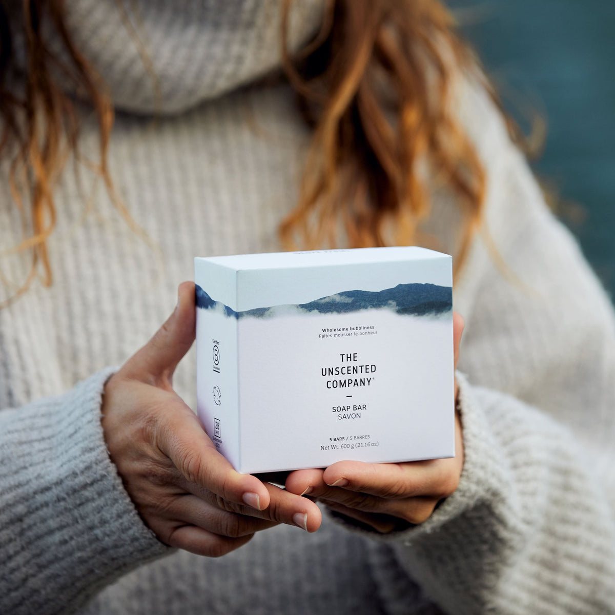 UNSCENTED CO - Savon en barre - Boîte de 5 - Soins mains | Samara & Co