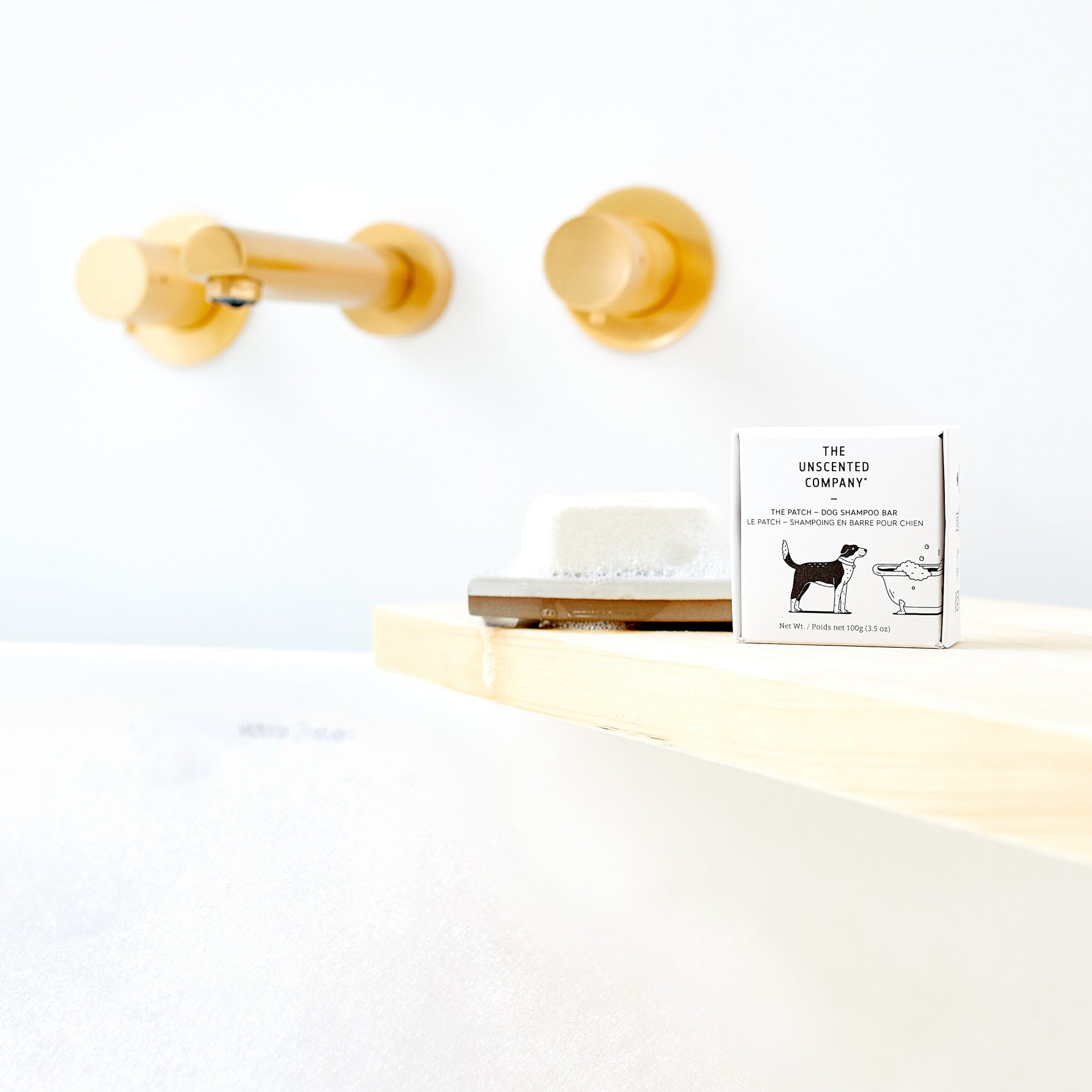 UNSCENTED CO - Shampooing en barre pour chien 100% naturel - Soin animaux | Samara & Co
