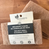 Eco Loco - Tampons à récurer-Recyclés - Coquilles de noix de grenoble - Accessoires Maison | Samara & Co