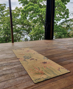 SCORIA WORLD - Tapis de yoga en liège - naturellement anti-microbien •  Botaniques 4.5MM - Tapis de Yoga | Samara & Co