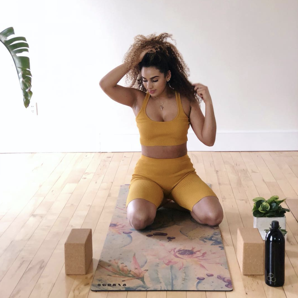SCORIA WORLD - Tapis de yoga en liège - naturellement anti-microbien •  Botaniques 4.5MM - Tapis de Yoga | Samara & Co