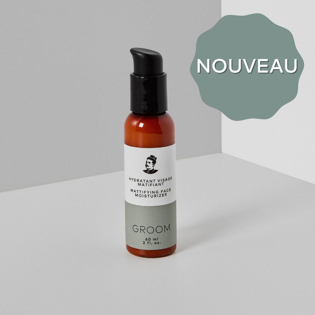 INDUSTRIES GROOM - Hydratant visage matifiant