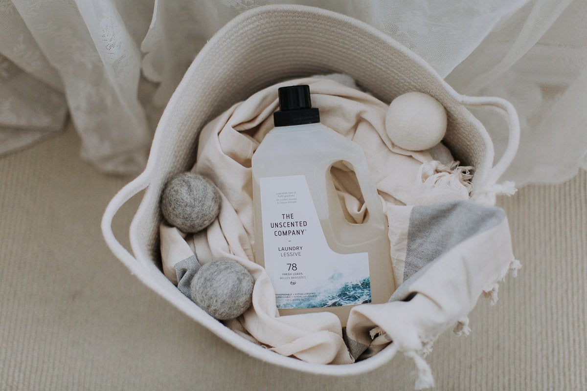 UNSCENTED CO - Savon à lessive sans fragrance et naturel - 78 brassées - Produits nettoyants | Samara & Co