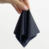 BATEAU BATEAU - 12 mouchoirs en tissu  • Noirs