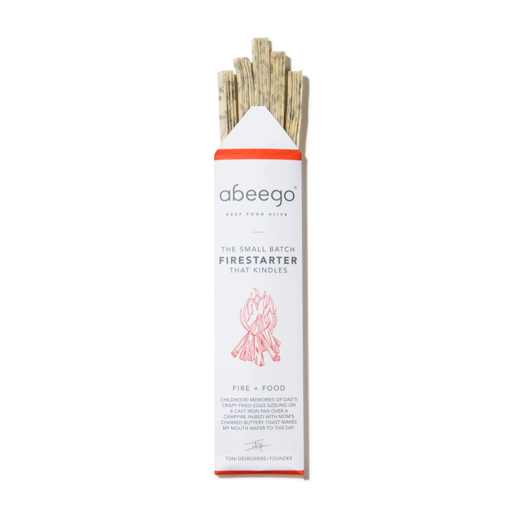 ABEEGO - Allume-feu - Résistant à l'Eau, Zéro Déchet - Accessoires Maison | Samara & Co