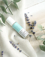 BLEU LAVANDE - Huiles essentielles de lavande et ylang-ylang avec Applicateur à bille - Détente - Huile | Samara & Co