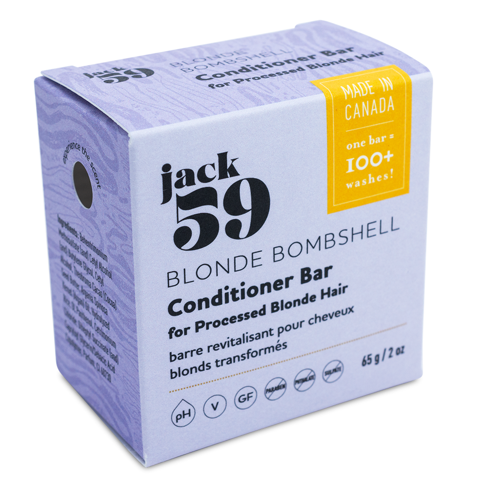 JACK59 - "Blonde Bombshell" Conditioner Bar- Eliminates up to 5 plastic bottles