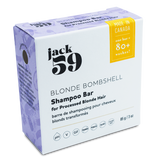 JACK59 - Barre de shampoing "Blonde Bombshell"- Élimine 3 bouteilles en plastique