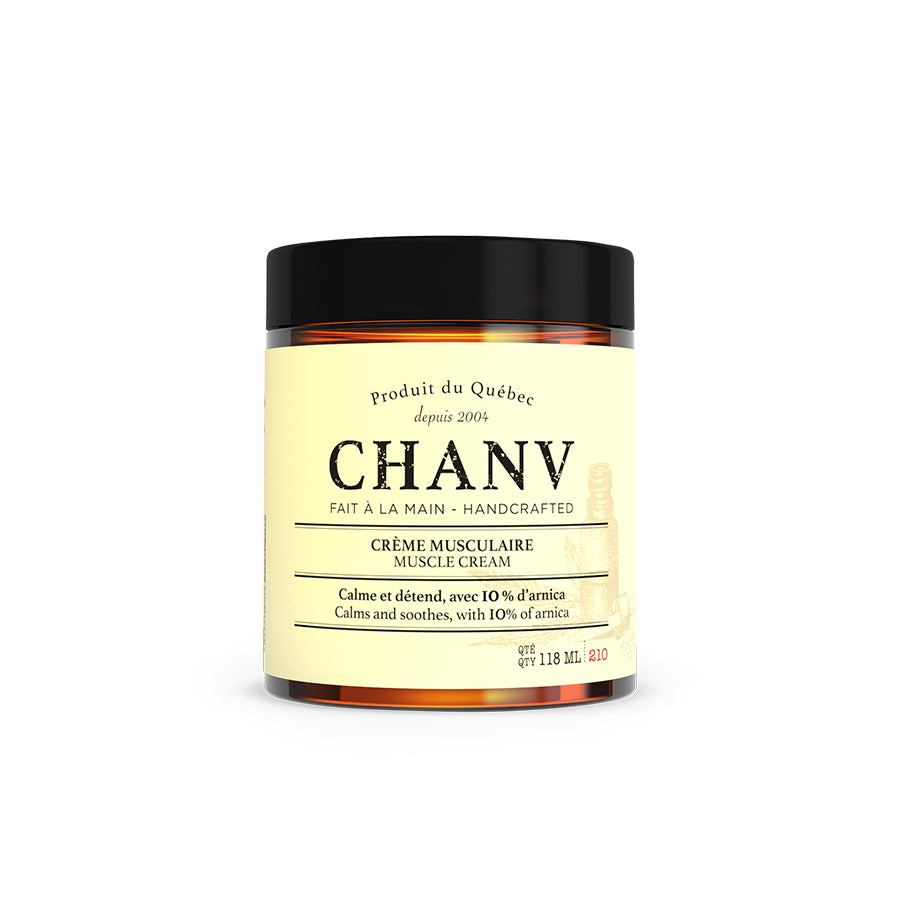 CHANV - Crème musculaire - Arnica et Copaiba Balsam  - Végétalien - Soins corps | Samara & Co